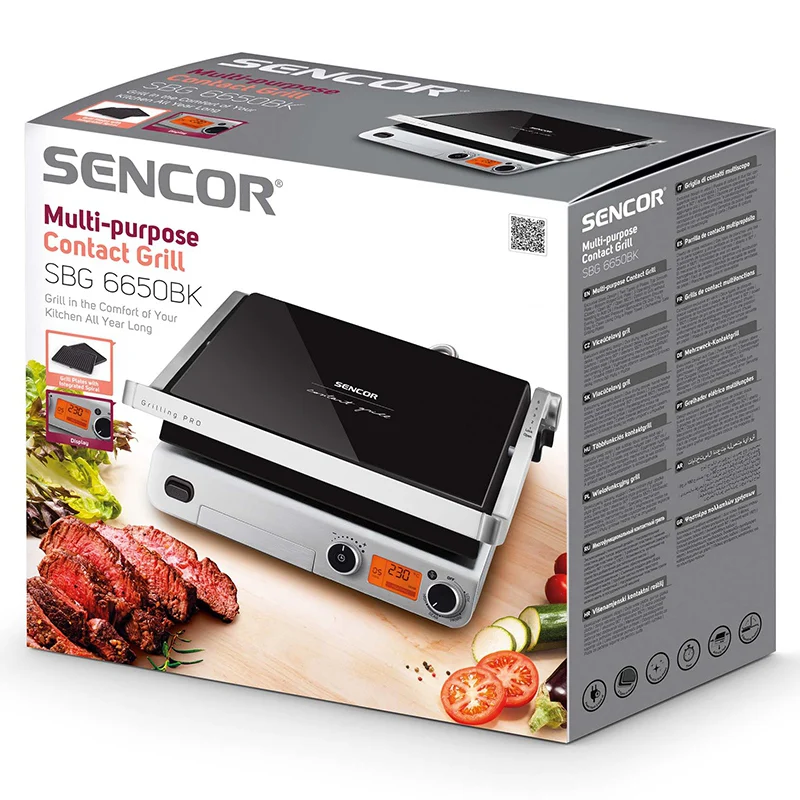 S-SBG6650BK@12 GRATAR ELECTRIC 2000W SENCOR