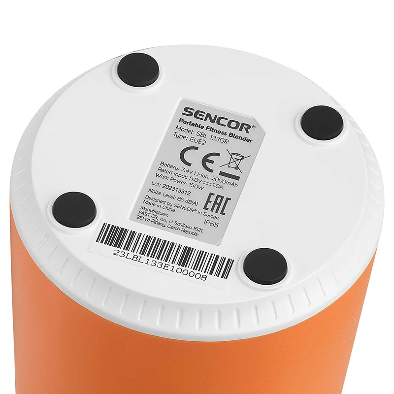 S-SBL133OR@3 BLENDER FITNESS PORTABIL 500ML 150W SENCOR