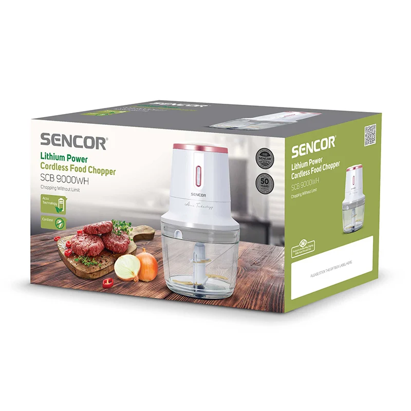 TOCATOR CHOPPER CORDLESS 500ML SENCOR