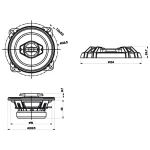 S-SCSBX1002@2 DIFUZOR AUTO 2 CAI 4 INCH 60W SENCOR
