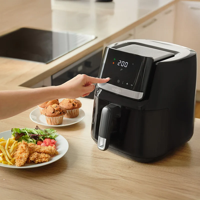 FRITEUZA DIGITAL AIRFRYER 6.5L 1600W SENCOR