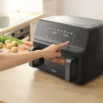 FRITEUZA DUBLA DIGITAL AIRFRYER 2X4.5 L 2700W SENCOR