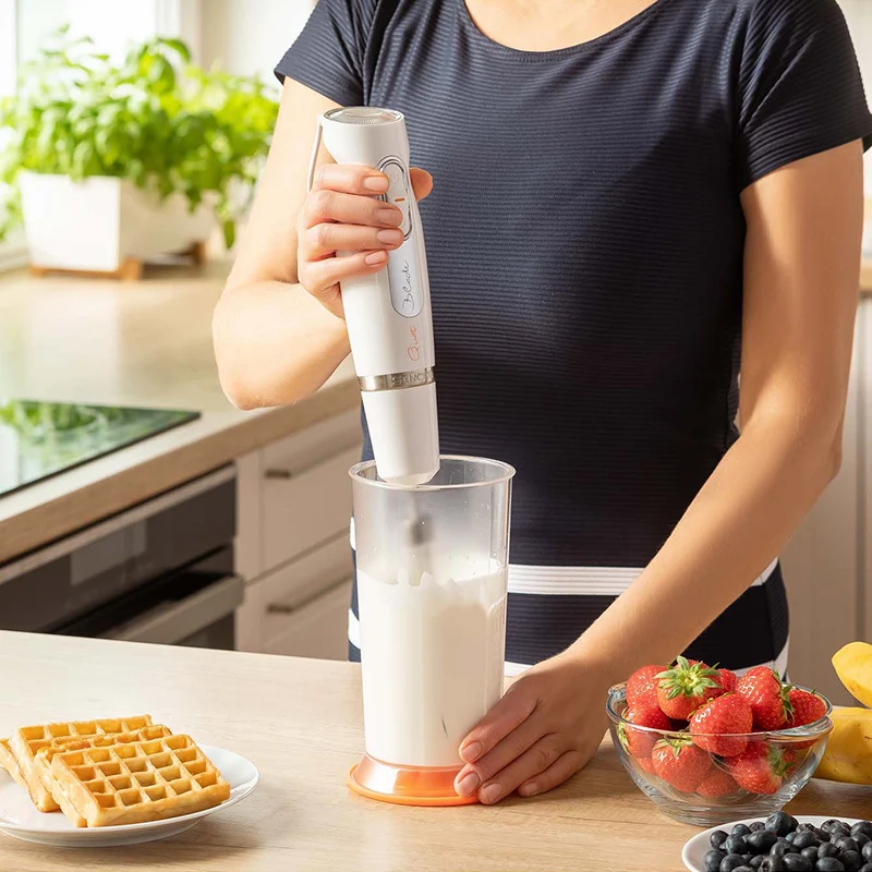 SET BLENDER DE MANA 2 VITEZE 800W ALB SENCOR