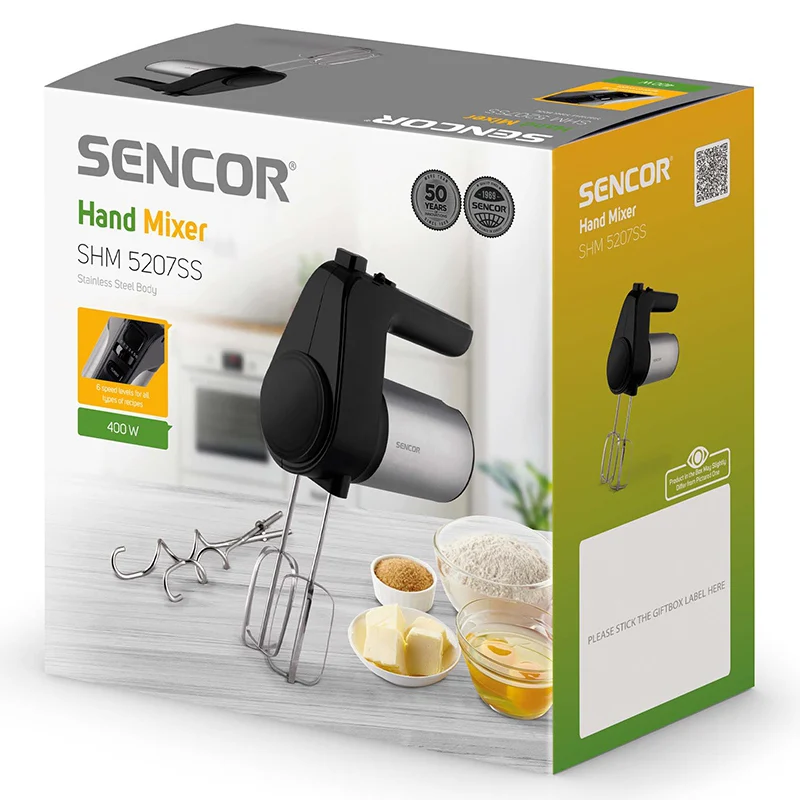 MIXER DE MANA 6 VITEZE 400W SENCOR