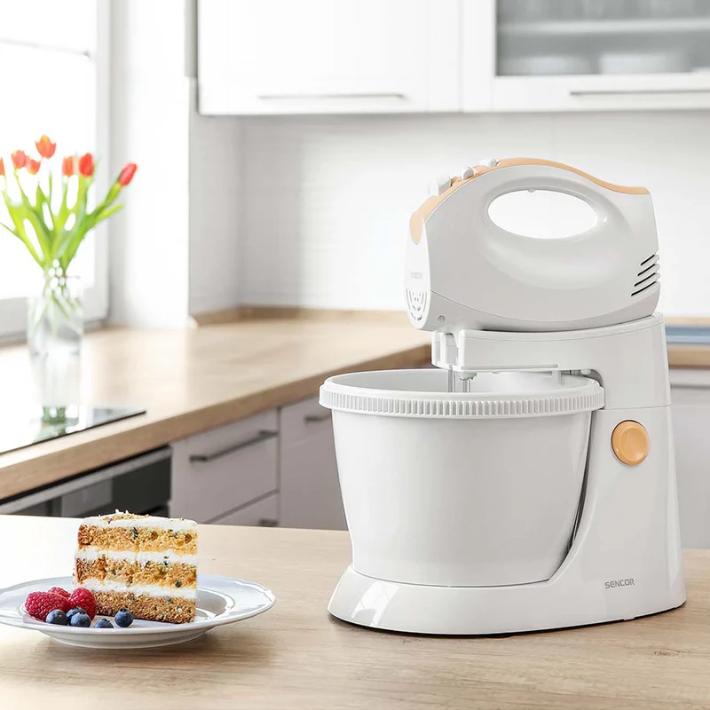 MIXER CU BOL ROTATIV 5 VITEZE 500W SENCOR