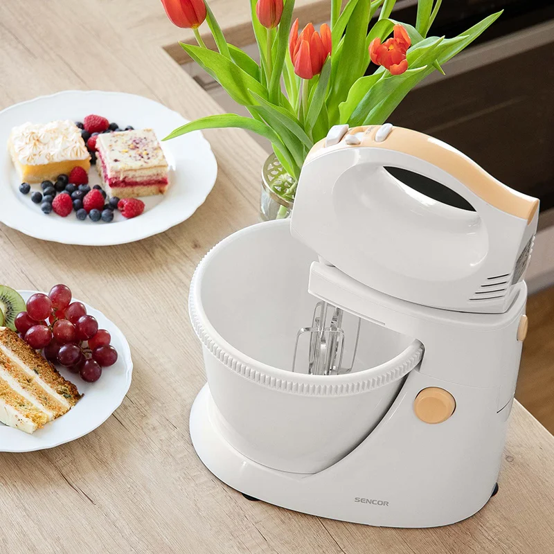 MIXER CU BOL ROTATIV 5 VITEZE 500W SENCOR