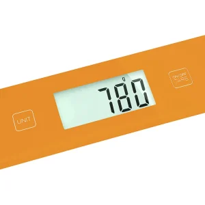 CANTAR BUCATARIE STICLA SECURIZATA PORTOCALIU SENCOR