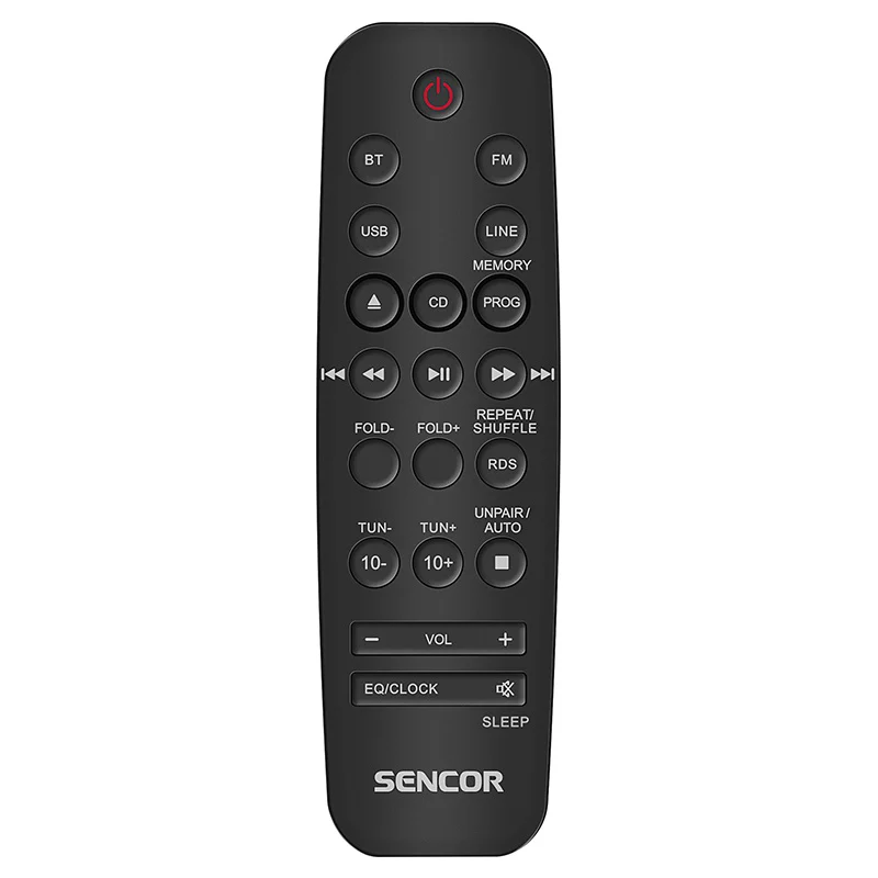 S-SMC4300BR@2 MINI SISTEM AUDIO BT CD/MP3/CD-R 2X15W SENCOR