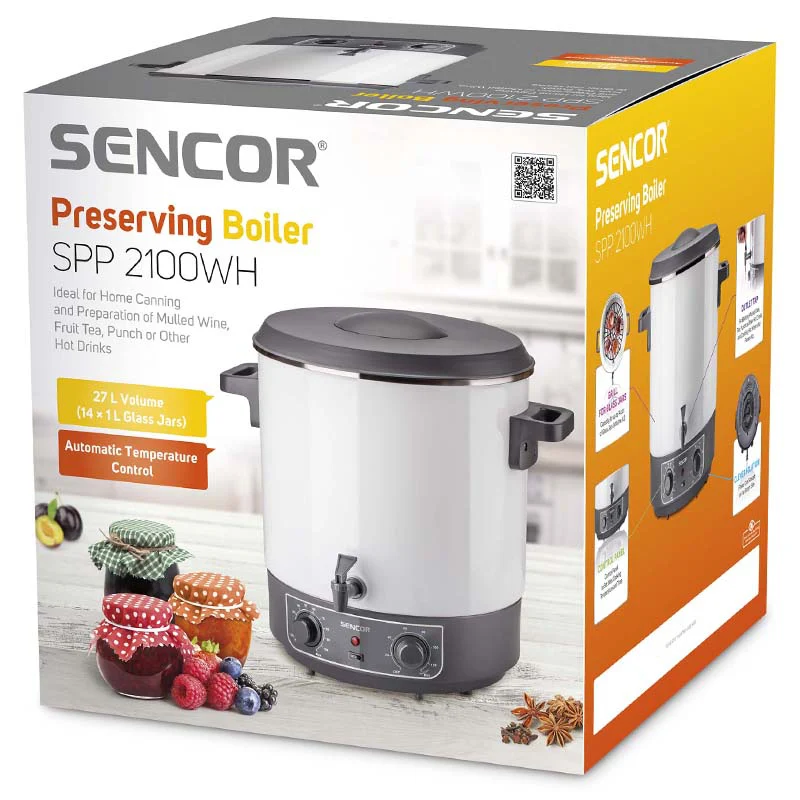 S-SPP2100WH@10 APARAT DE CONSERVARE 27L 1800W SENCOR