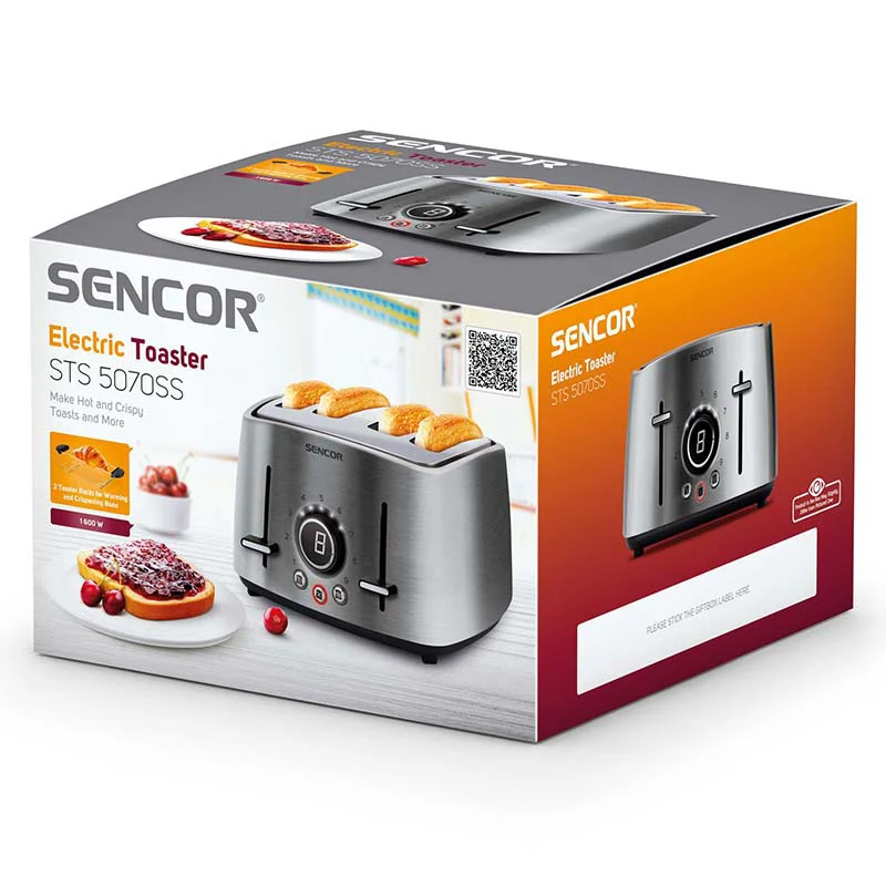 TOASTER 4 FELII 1600W SENCOR