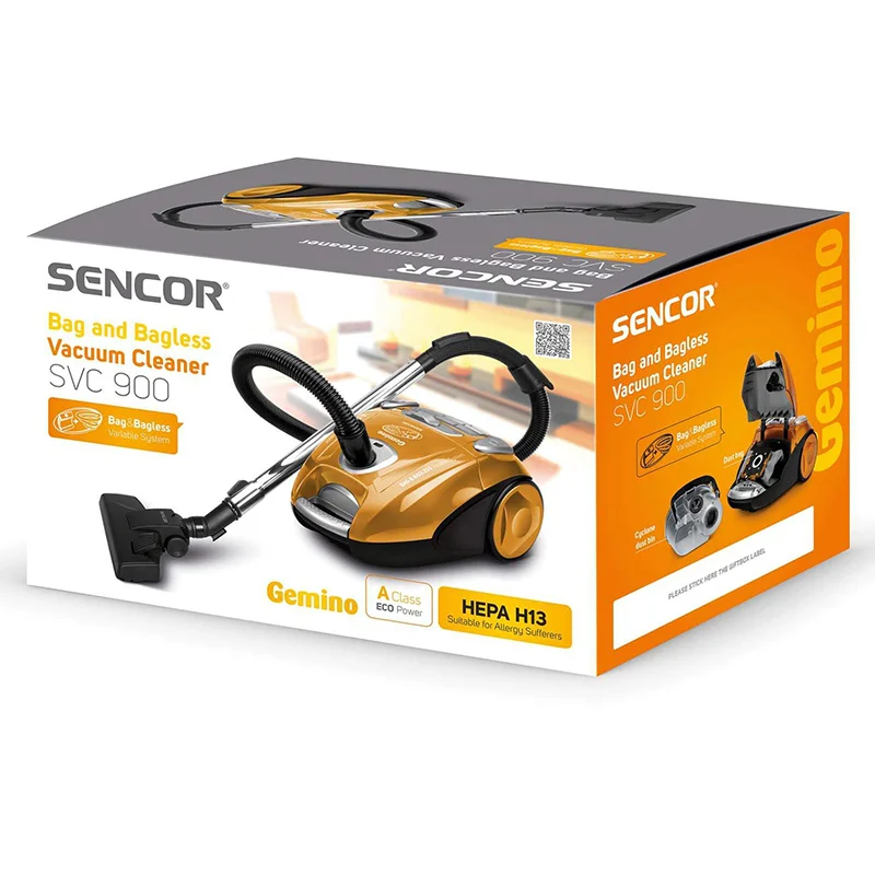 ASPIRATOR 2 IN 1 CU SI FARA SAC 700 W SENCOR