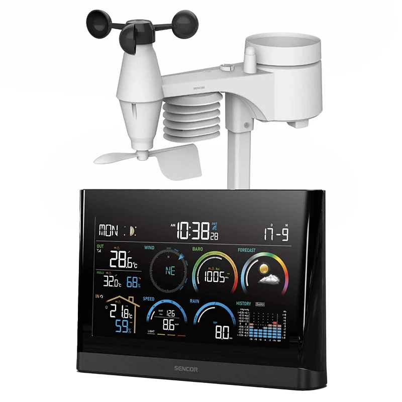 S-SWS11000@1 STATIE METEO PROFESIONALA 5 IN 1 SENCOR