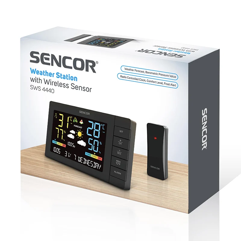 STATIE METEO WIRELESS SWS 4440 SENCOR