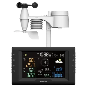 STATIE METEO PROFESIONALA WIRELESS 5 IN 1 SENCOR