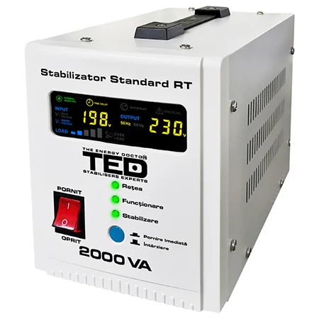 TED-AVR2000 STABILIZATOR TENSIUNE AUTOMAT 2000VA TED ELECTRIC