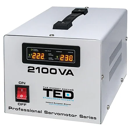 TED-SVC2100 STABILIZATOR TENSIUNE SERVOMOTOR 2100VA TED ELECTRIC