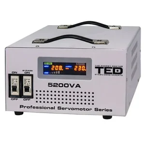 TED-SVC5000 STABILIZATOR TENSIUNE AUTOMAT SERVOMOTOR 5000VA TED