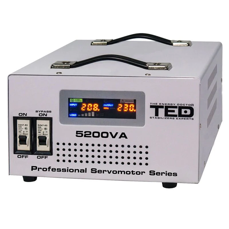 TED-SVC5000@1 STABILIZATOR TENSIUNE AUTOMAT SERVOMOTOR 5000VA TED