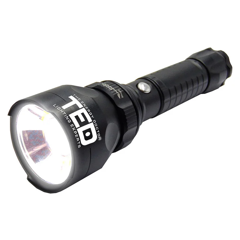 TED-YMPN90@1 LANTERNA 10W ALUMINIU CU ACUMULATOR 18650
