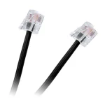 CABLU TELEFON EXTENSIE 2M NEGRU