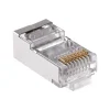 MUFA RJ45 8P8C CAT 6E ECRANATA PASS THROUGH