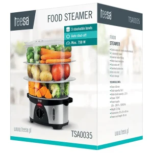 APARAT DE GATIT CU ABURI 750W TEESA