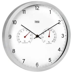 CEAS PERETE 30CM TERMOMETRU HIGROMETRU TEESA