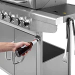 TSA0096HQ@9 GRILL GAZ 5 ARZATOARE BBQ 5001 MASTER GRILL TEESA