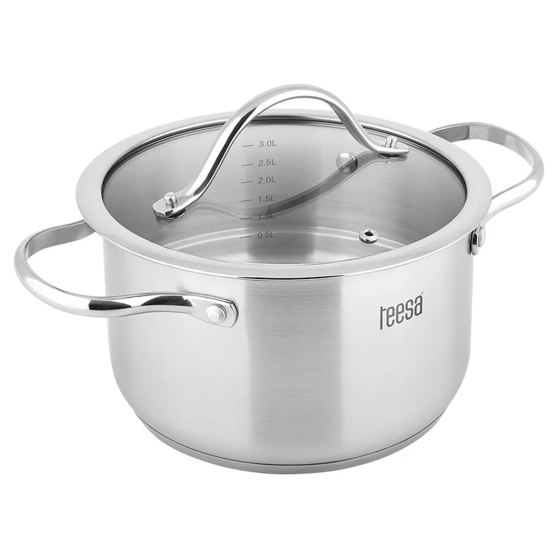 SET 3 OALE INOX 18/10 TEESA COOK EXPERT MASTER