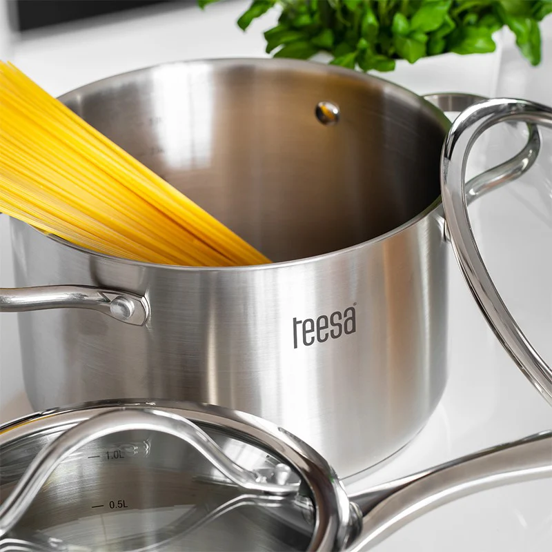 SET 3 OALE INOX 18/10 TEESA COOK EXPERT MASTER
