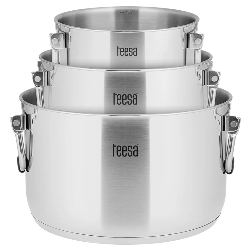 TSA0149@2 SET OALE INOX 304 TEESA COOK PRIME