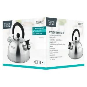 TSA0153@5 CEAINIC CU FLUIER OTEL 1.8L TEESA