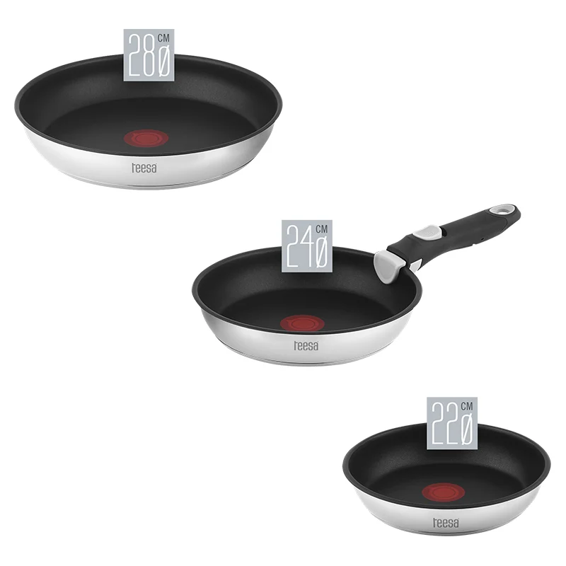 SET 4 PIESE 3 TIGAI 22/24/28 SI MANER DETASABIL TEESA