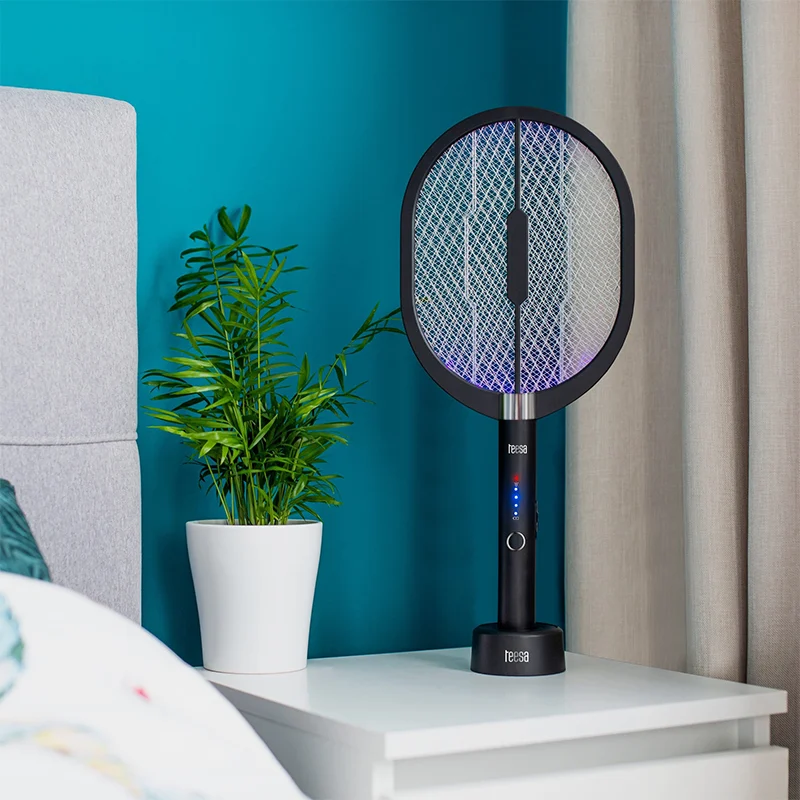 PALETA ELECTRICA SWATTER ANTI-INSECTE TEESA