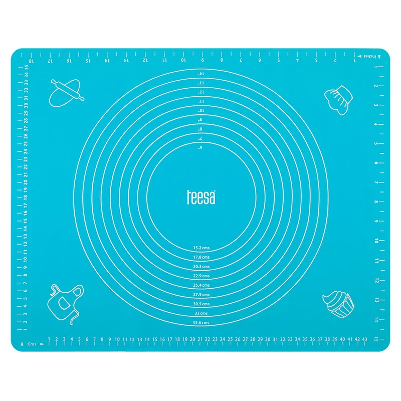 PLANSA SILICON FRAMANTARE 50X40 CM ALBASTRU TEESA