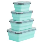 TSA0194 SET 4 CASEROLE SILICON DREPTUNGHIULARE TEESA