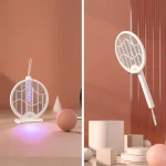 PALETA ELECTRICA SWATTER ANTI INSECTE 3 IN 1 TEESA