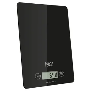 TSA0804-B CANTAR BUCATARIE STICLA NEGRU TEESA