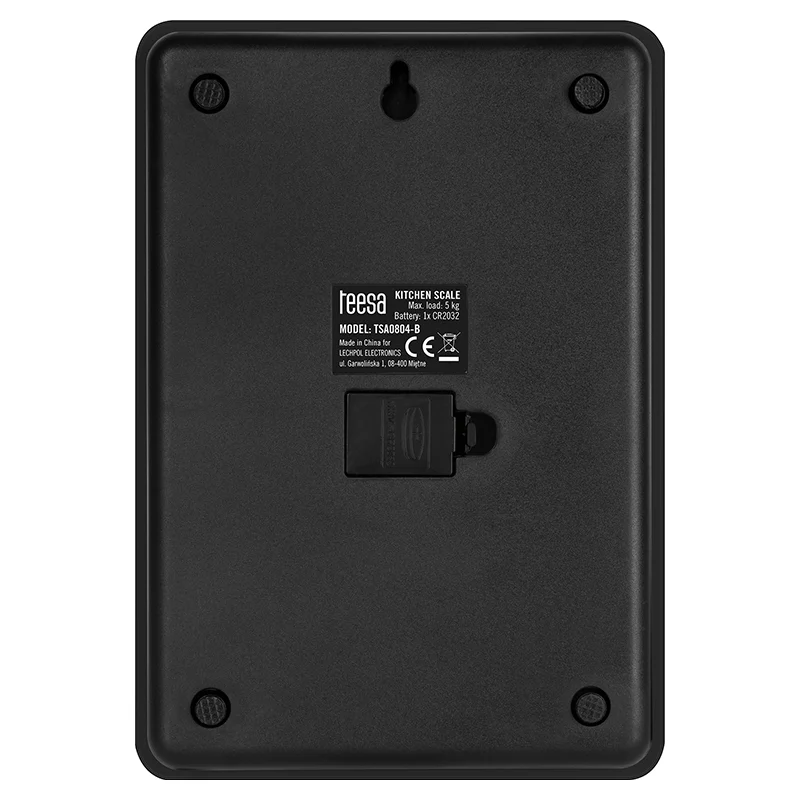 TSA0804-B@3 CANTAR BUCATARIE STICLA NEGRU TEESA