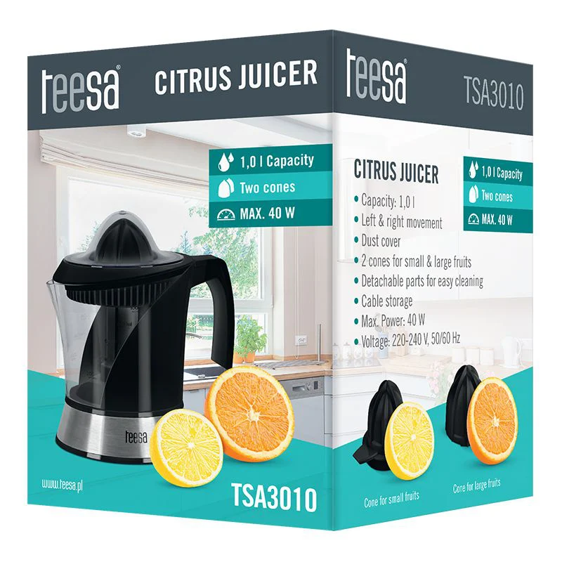 TSA3010@5 STORCATOR CITRICE ELECTRIC NEGRU TEESA