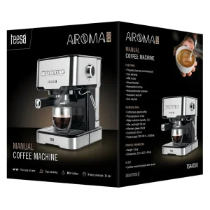 ESPRESSOR MANUAL 15 BAR 850W TEESA