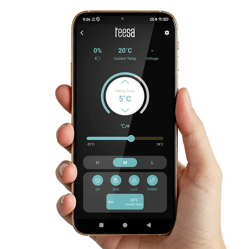LADA FRIGORIFICA PROFESIONALA CU COMPRESOR 50L TEESA