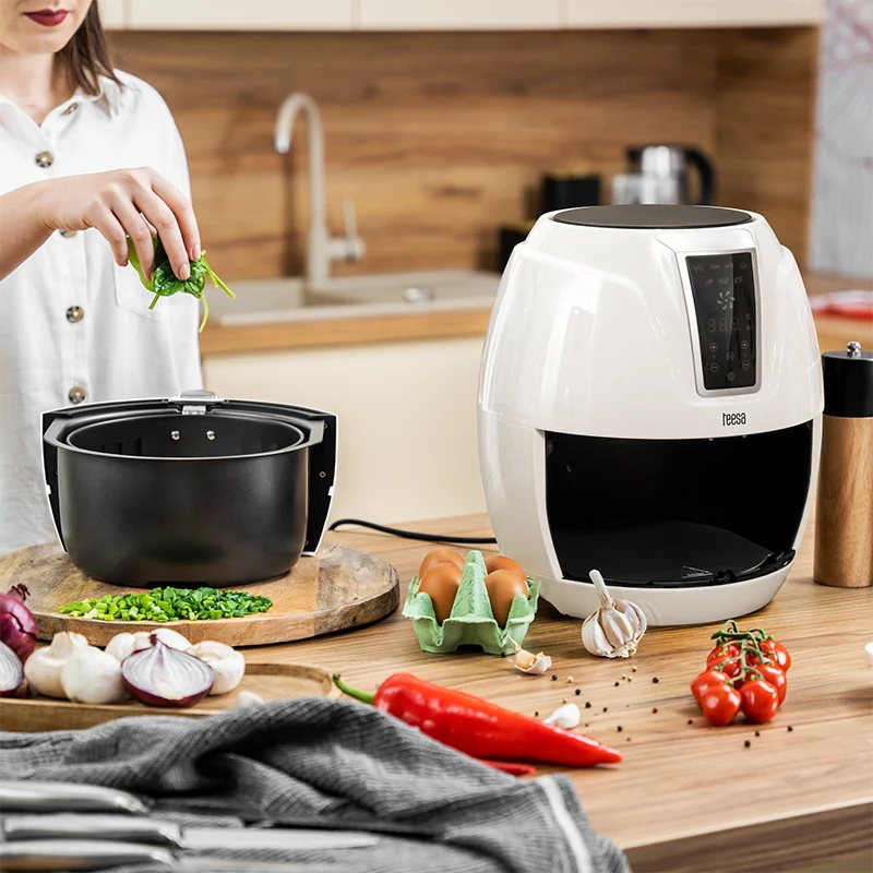 TSA8046W@6 FRITEUZA 3.2L DIGITAL AIR FRYER TEESA