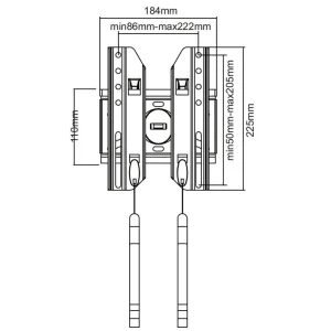 SUPORT HIGH CLASS LCD/PDP 23-37 INCH