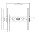 SUPORT LCD TV 32-55 INCH NEGRU BASIC
