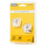 SET LUMINI BICICLETA SILICON REBEL