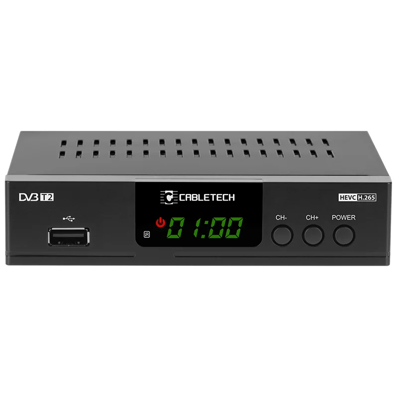 URZ0338A@2 TUNER DVB-T2 H.265 HEVC LAN CABLETECH