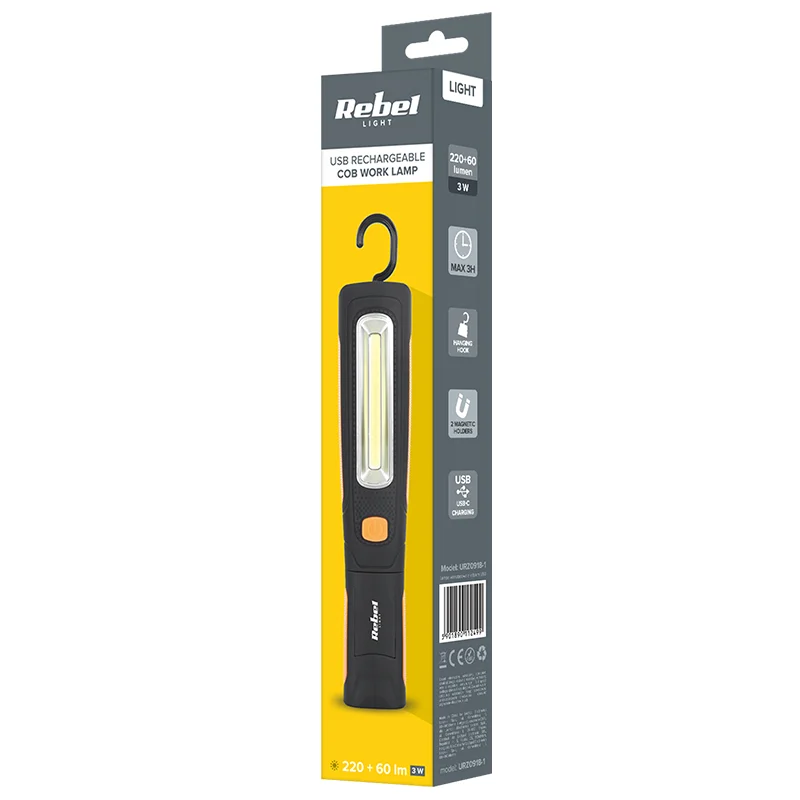 URZ0918-1@6 LAMPA ATELIER LED COB INCARCARE USB