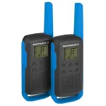 STATIE RADIO PMR SET 2 BUC T62 BLUE MOTOROLA