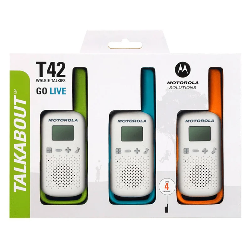 STATIE RADIO PMR SET 3 BUC T42 MOTOROLA